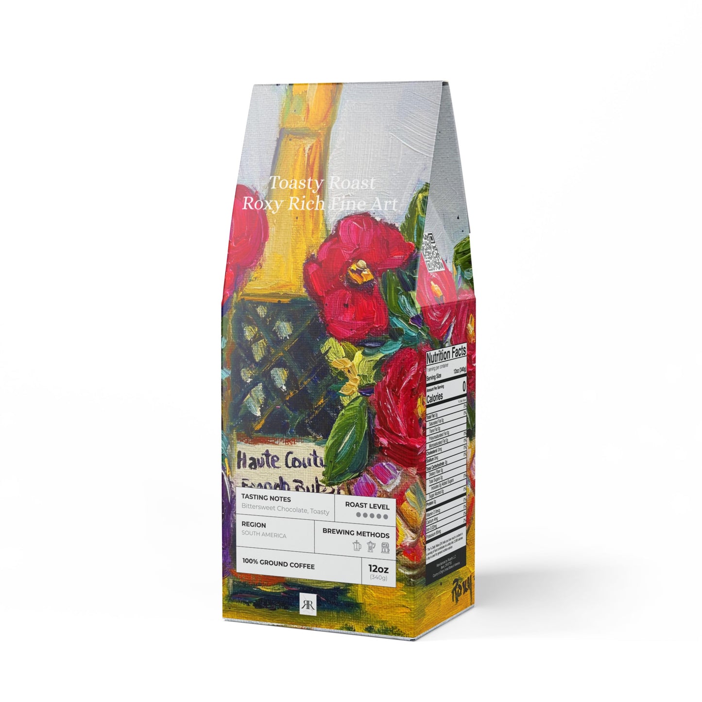 French Bubbles - Toasty Roast Coffee 12.0z Bag