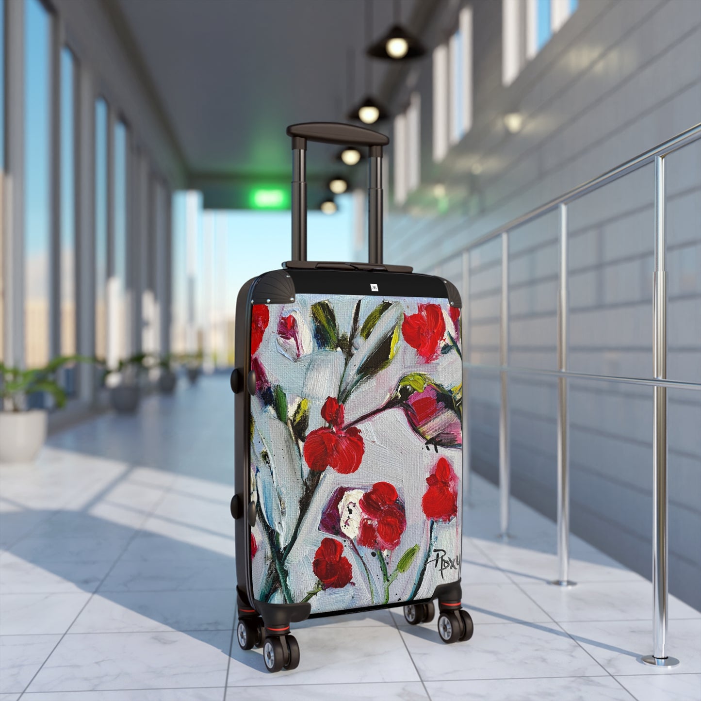 Hotlips Hummingbird Carry on Suitcase (Choose from 3 sizes)