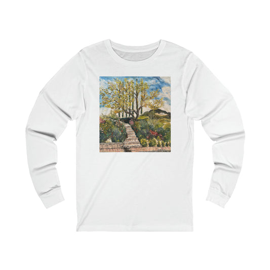 Arbre et jardin chez GBV Unisex Jersey Long Sleeve Tee