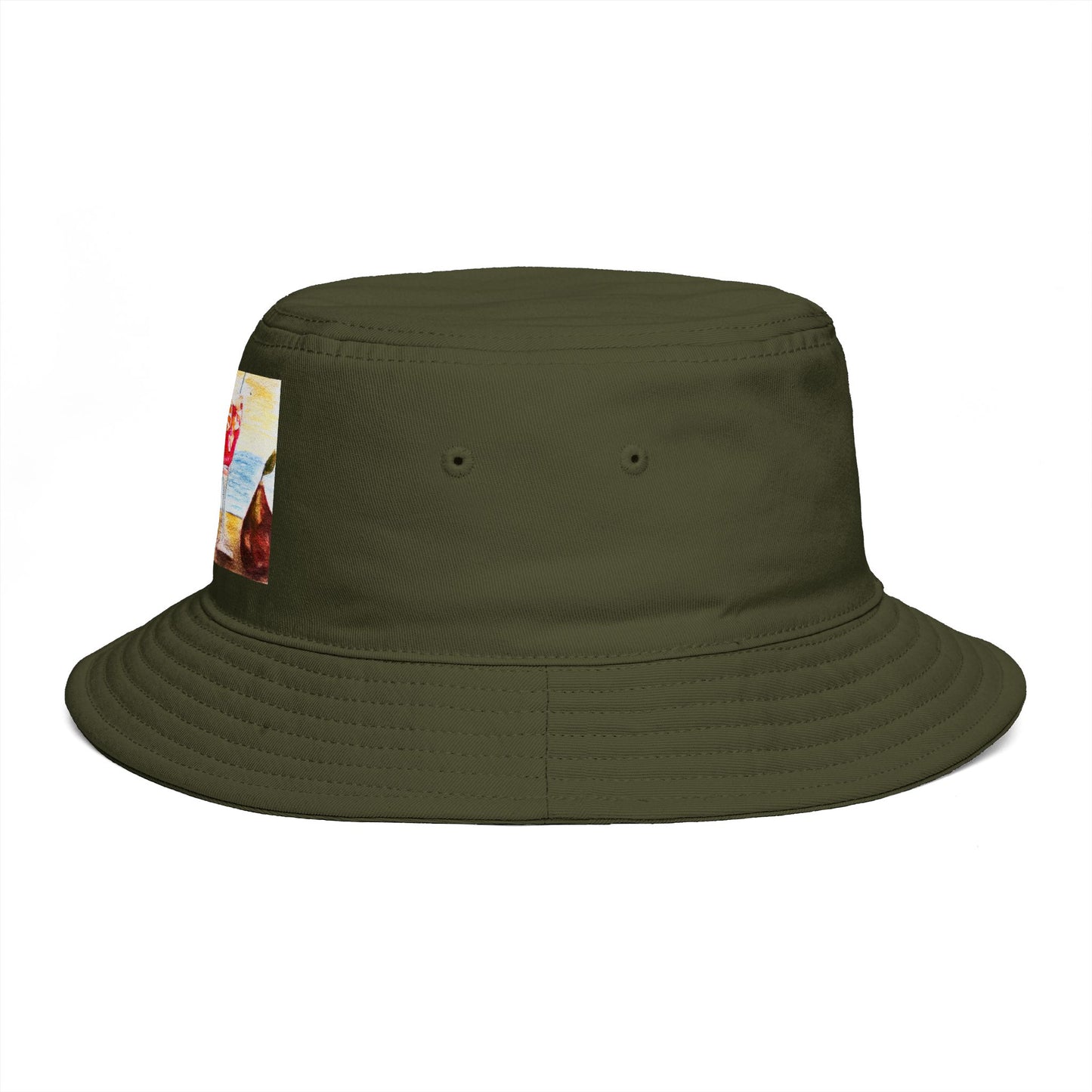 Roxy Rich Fine Art Summer Cocktails - Stylish Durable Bucket Hat