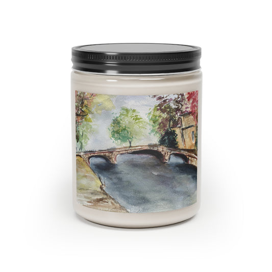 Bridge in Bourton on the Water Cotswolds Candle