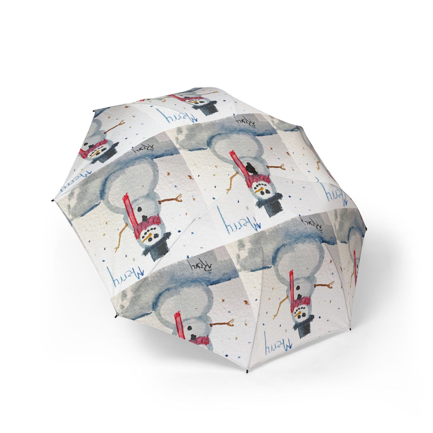 Umbrella- Merry Snowman-Christmas