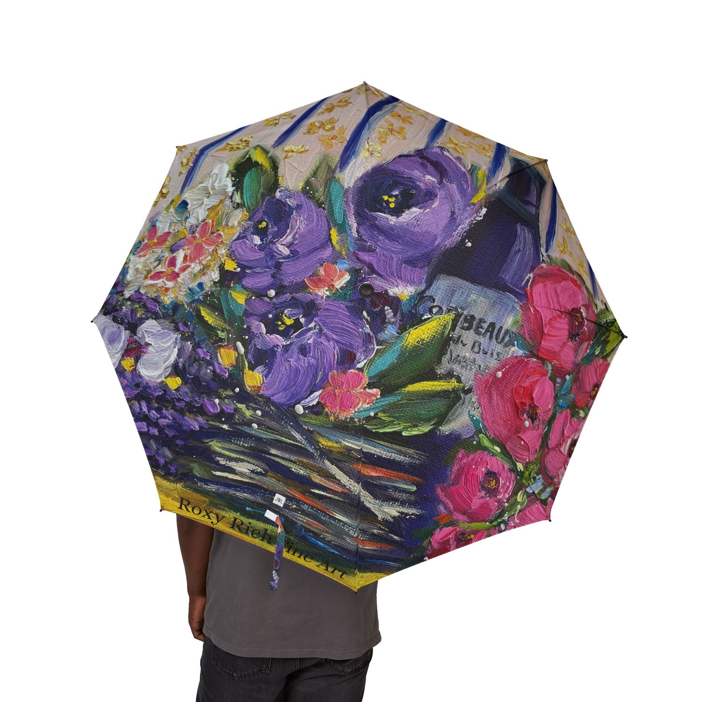 Umbrella- Corbeaux Wine and Lavender