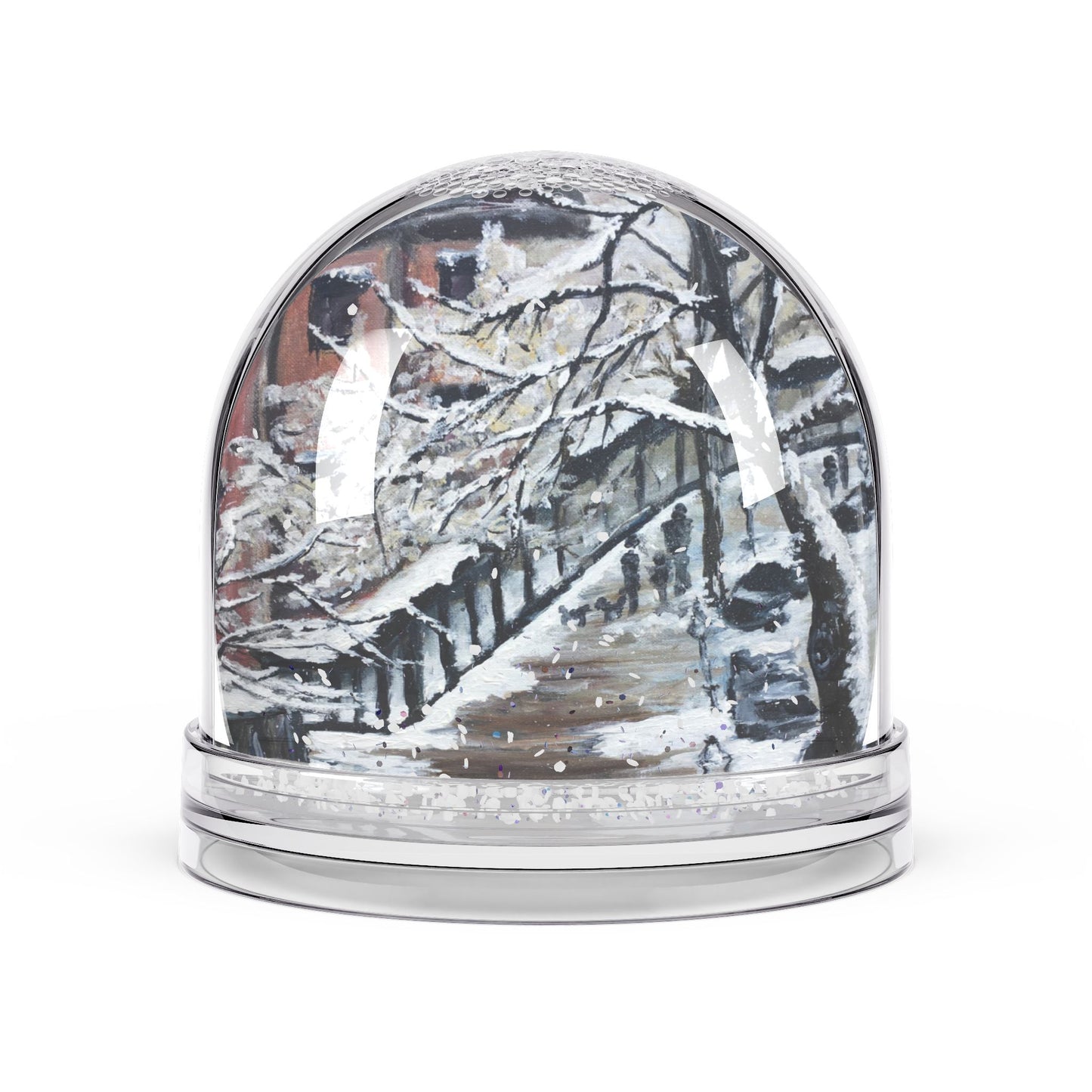 Snow Globe - Snow Morning-Boston