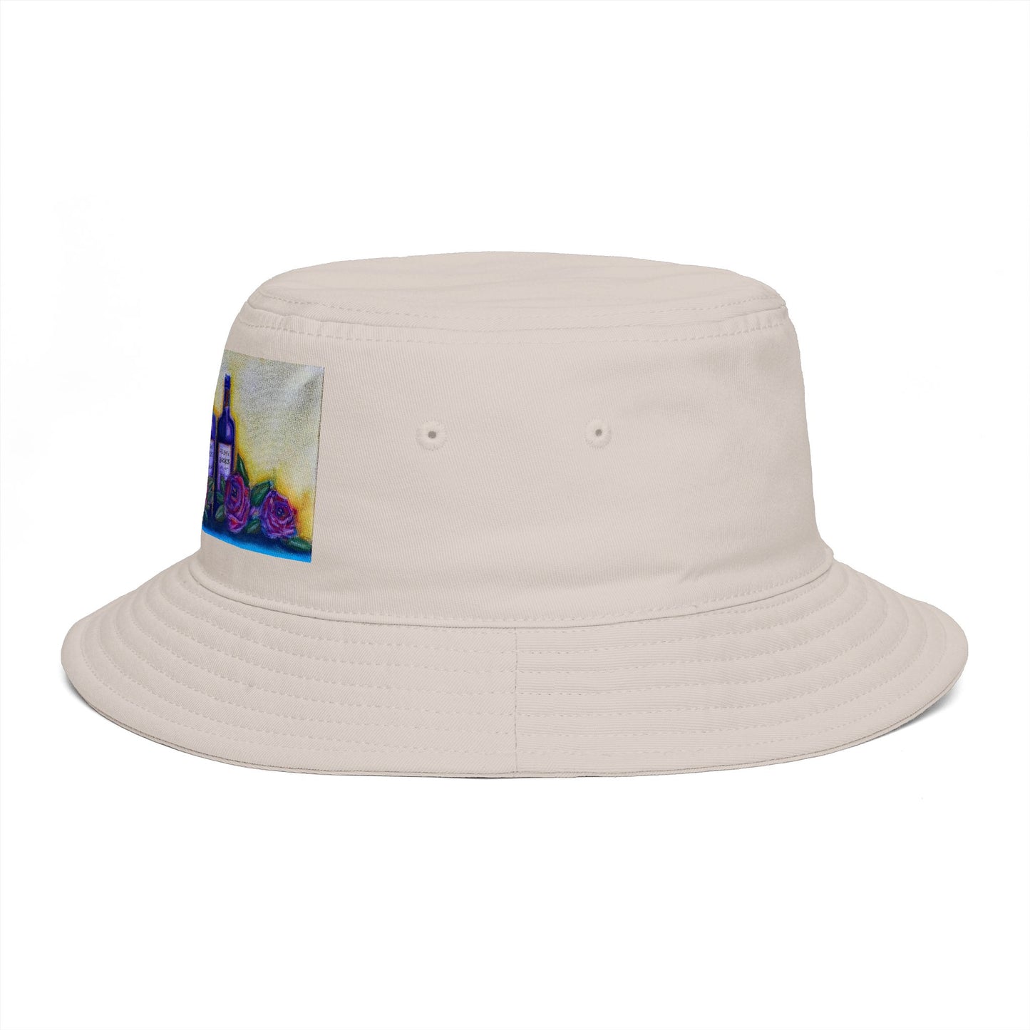 Roxy Rich Fine Art -GBV Wine and Roses - Stylish Durable Bucket Hat