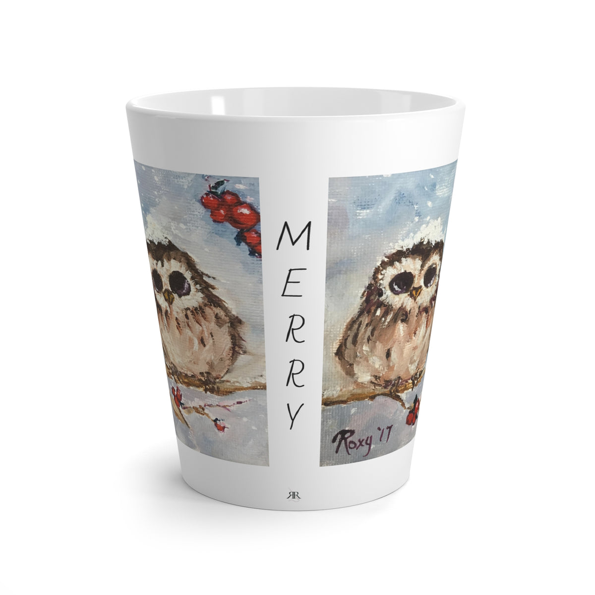 Mug - Merry Adorable Owl Chicks -Made in and Ships from USA