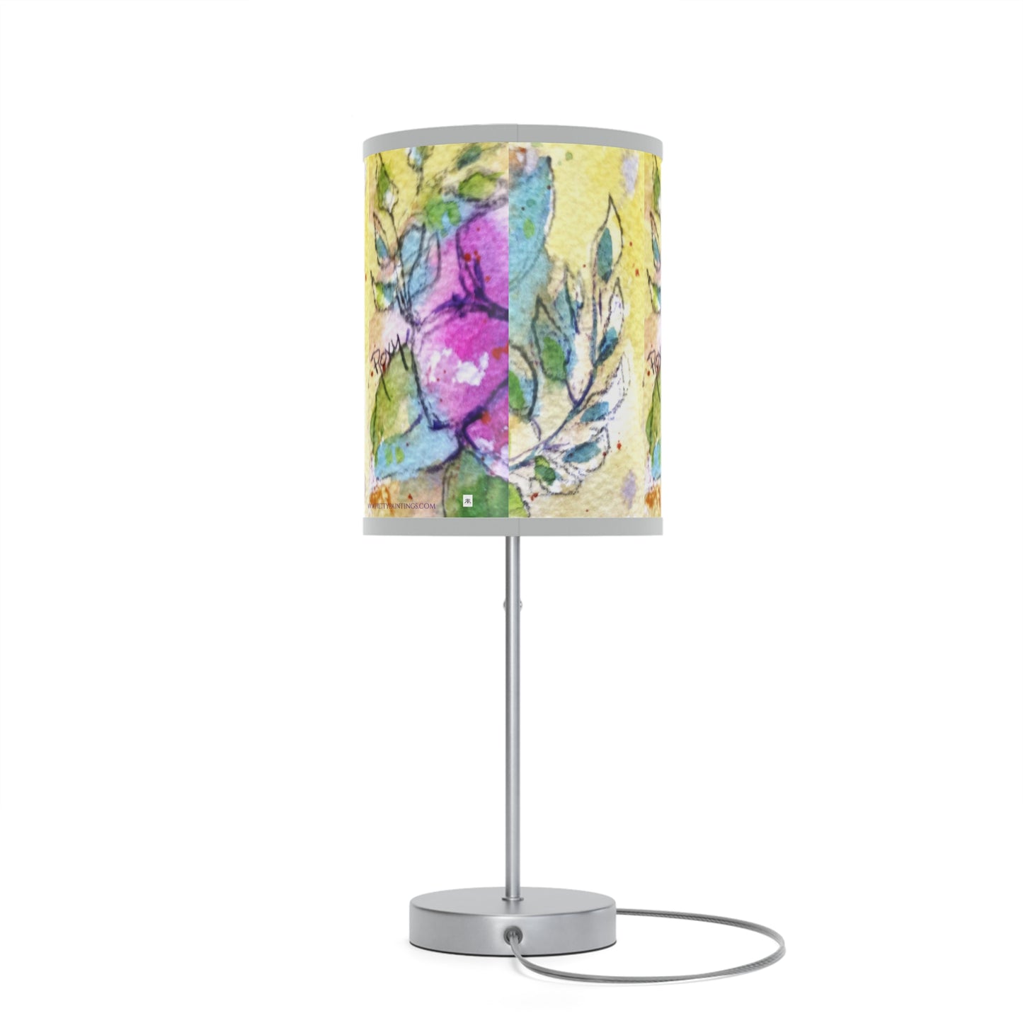 Lampe de jardin à fleurs roses sur pied, prise US|CA