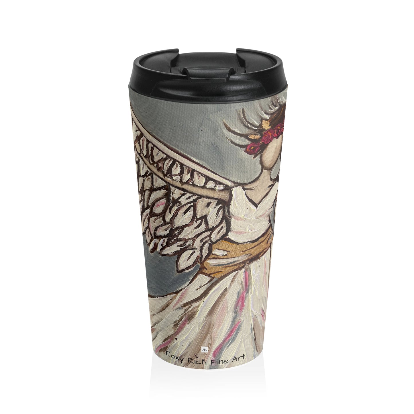 Angel Rising Stainless Steel Travel Mug