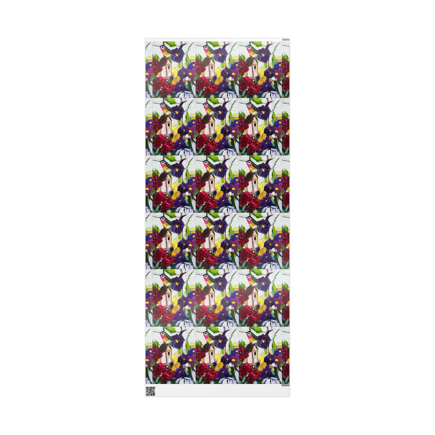 Hummingbird by the Window (3 Sizes) Wrapping Papers