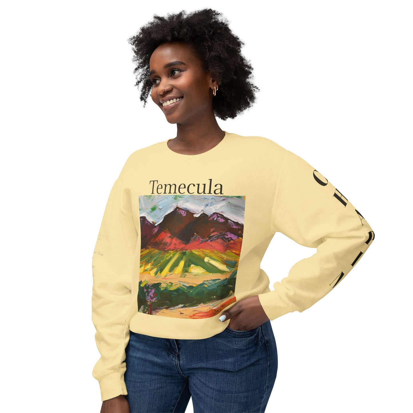 Temecula Mountain View Crewneck Sweatshirt-Unisex