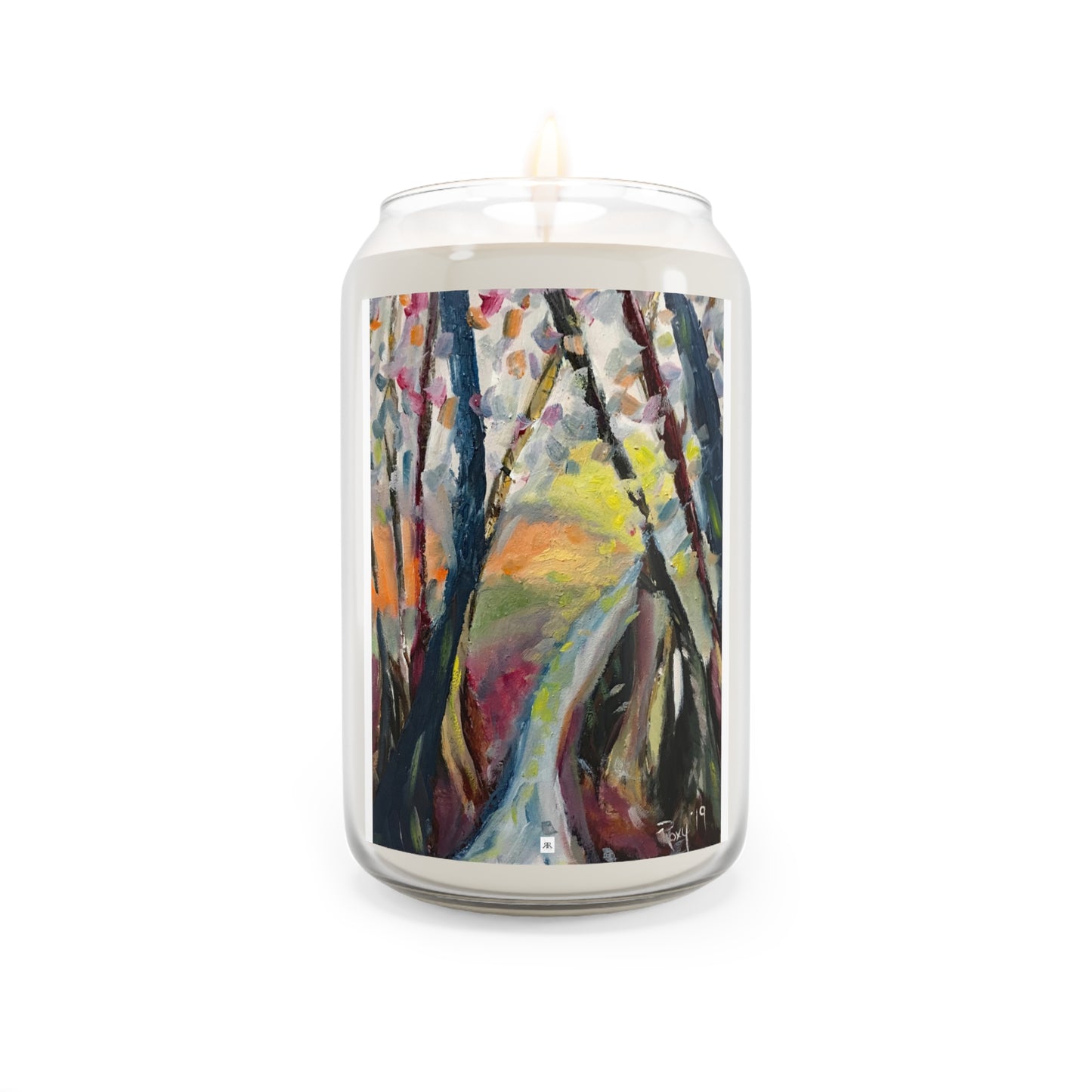 Bougie parfumée aux couleurs d'automne de l'impressionnisme contemporain Autumn Lane (Cotswolds), 13,75 oz