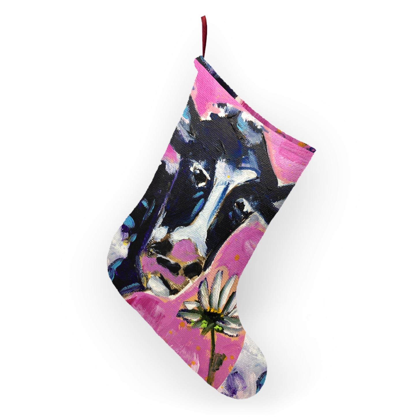 Nellie Cow Christmas Stocking