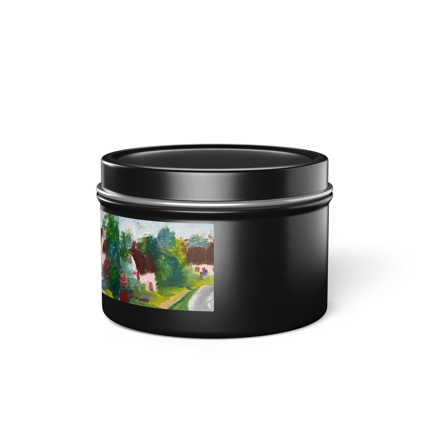 Little Cotswolds Village Tin Candle