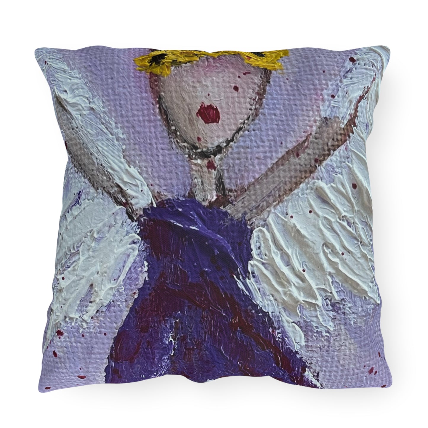 Guiding Angel Outdoor Pillows