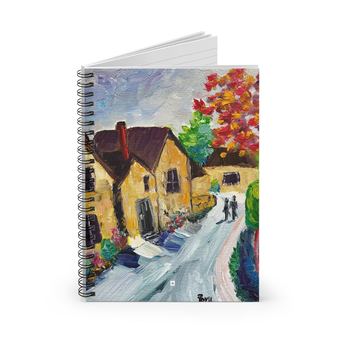 Gloucestershire Stroll Cotswolds Spiral Notebook