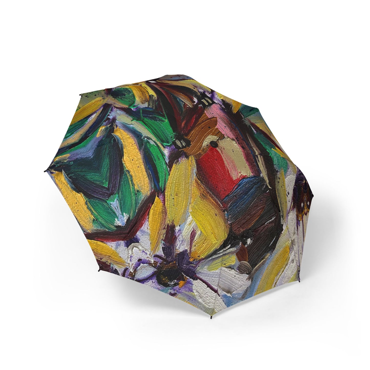 Umbrella-  Stained Glass House Finch