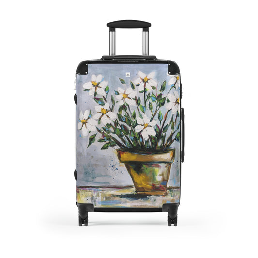 Daisy Gardenias Carry on Suitcase