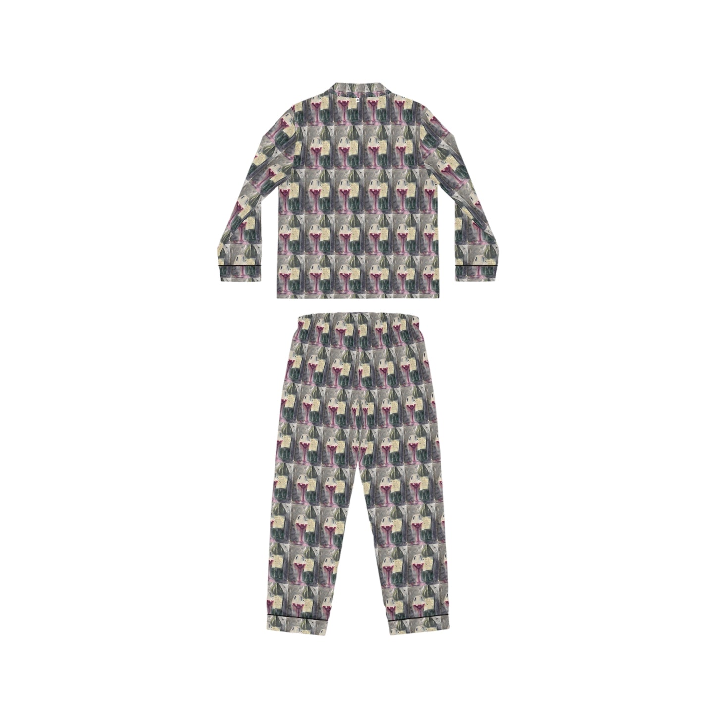 Satin Pajamas - GBV Wine and Clique Glass