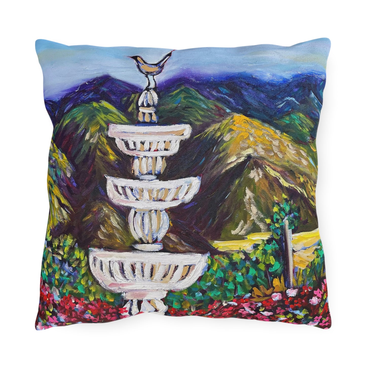 Fountain Vista at GBV Outdoor Pillows