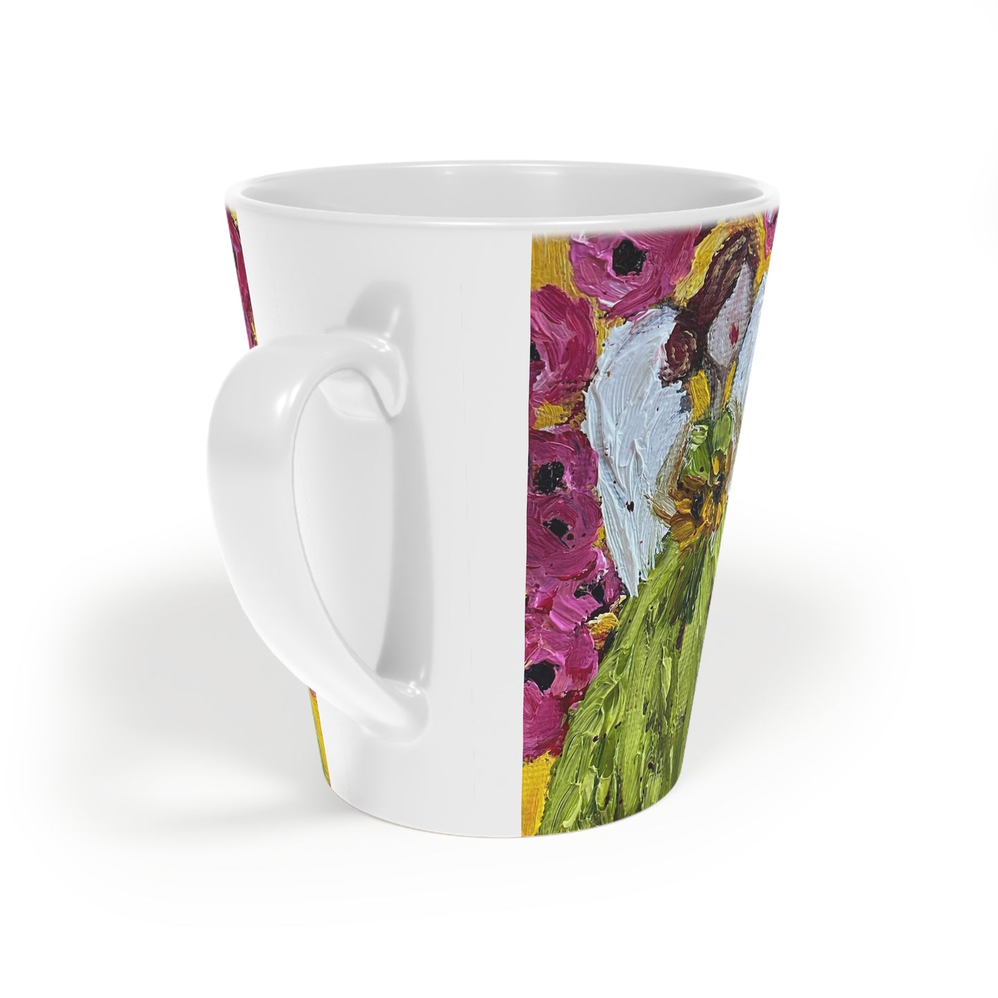 Angel of Blithe Latte Mug, 12oz