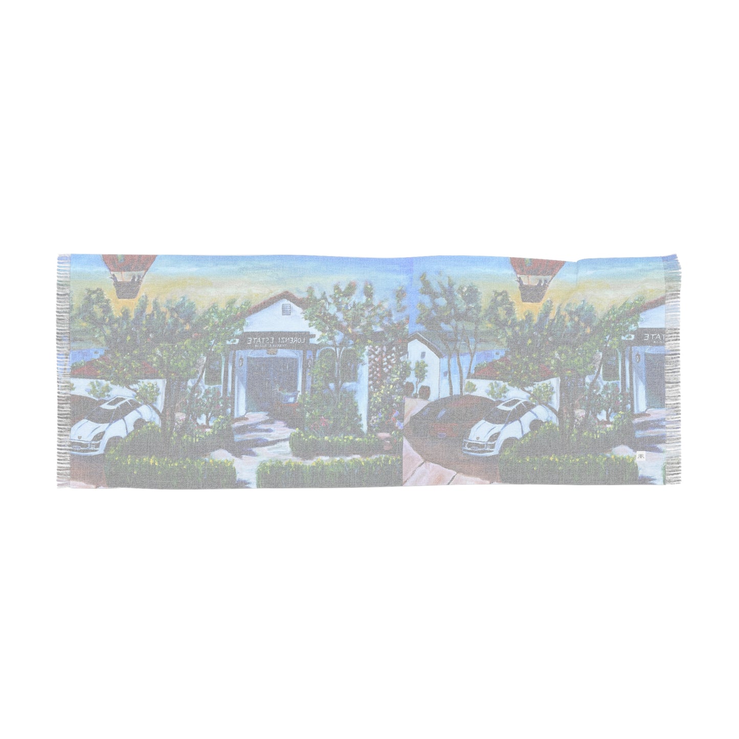 Colorful Scarf — Artistic Lightweight Neck Wrap-  Lorenzi Estate 2025