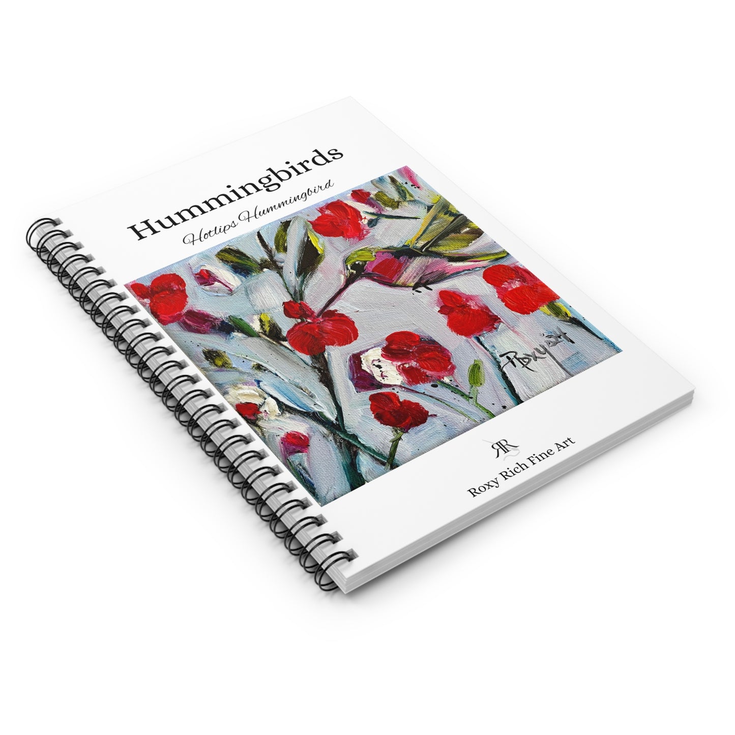 Hotlips Hummingbird Spiral Notebook