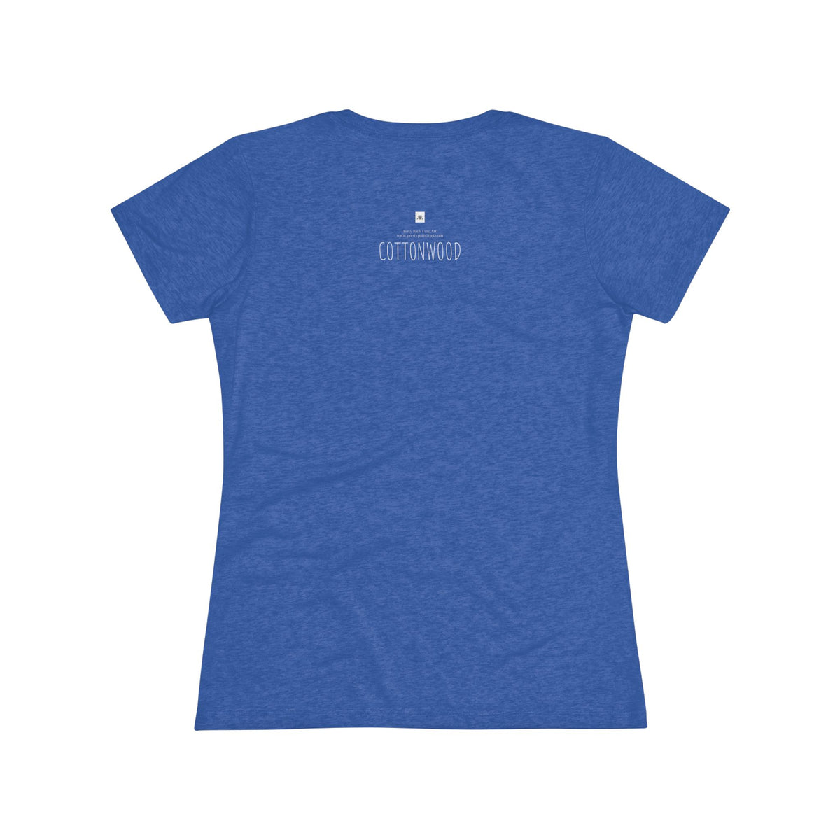 Cottonwood- Women's fitted Triblend Tee  tee shirt