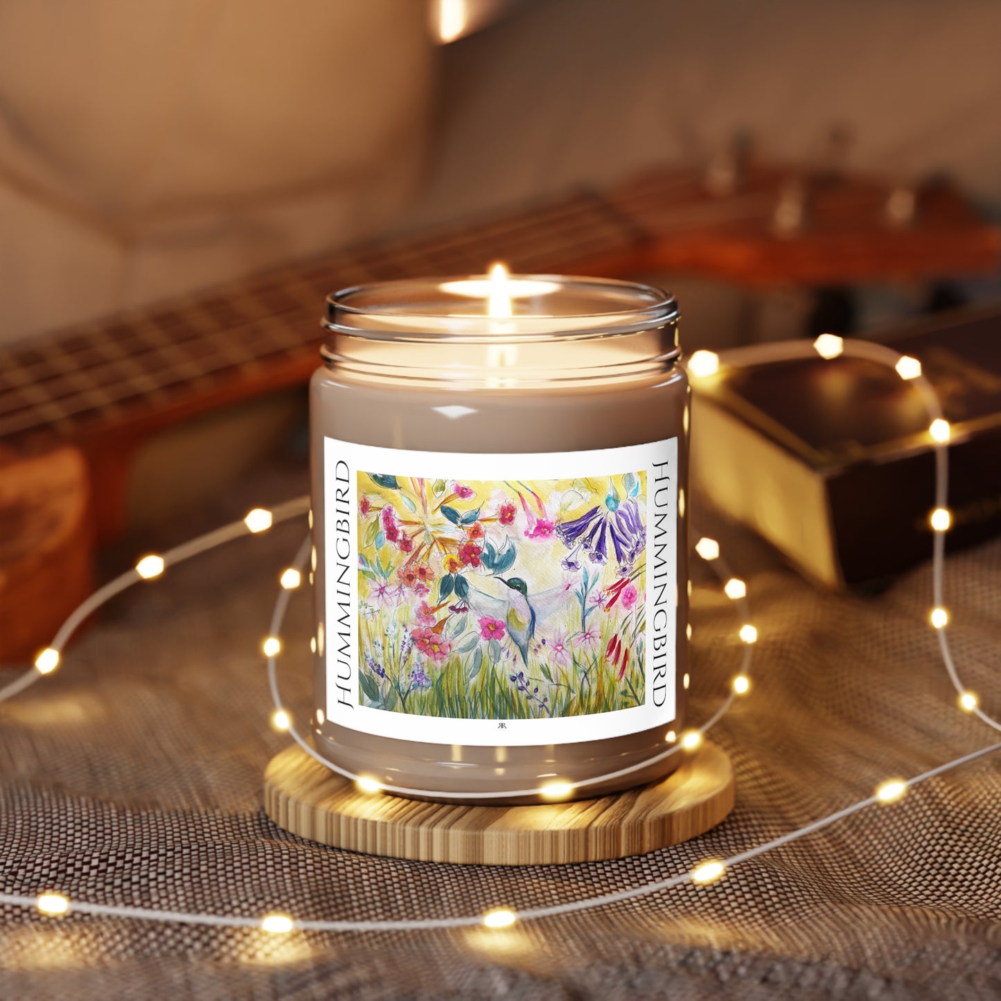 Hummingbird in a Tube Flower Garden #2 Scented Candle 9oz