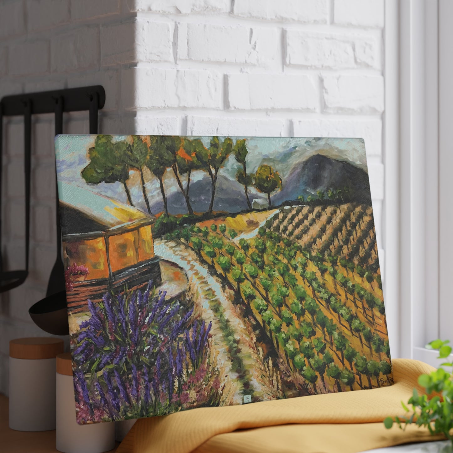 Summer Vines Cutting Board