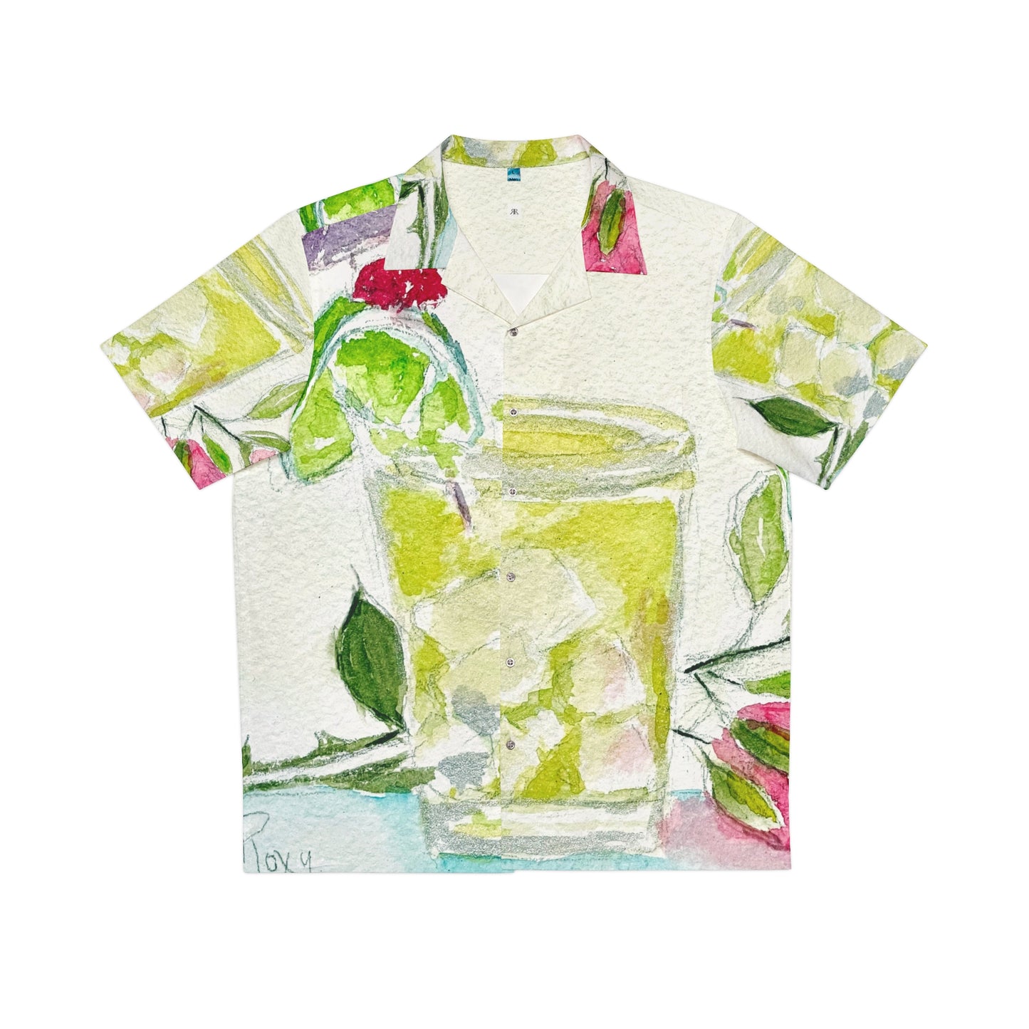 Men's Hawaiian Shirt- Margarita and Roses