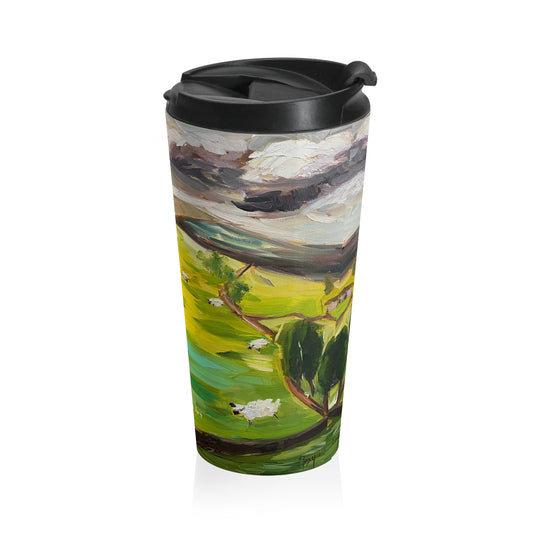 Stormy Day in Yorkshire Stainless Steel Travel Mug