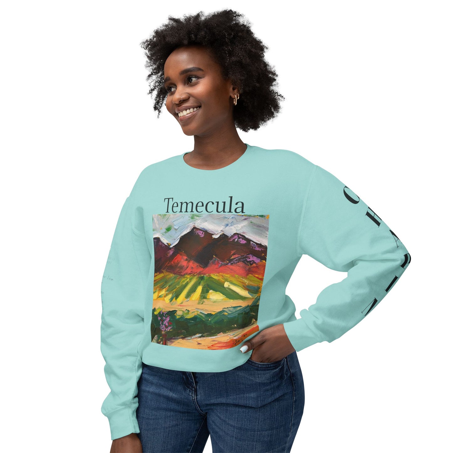 Temecula Mountain View Crewneck Sweatshirt-Unisex