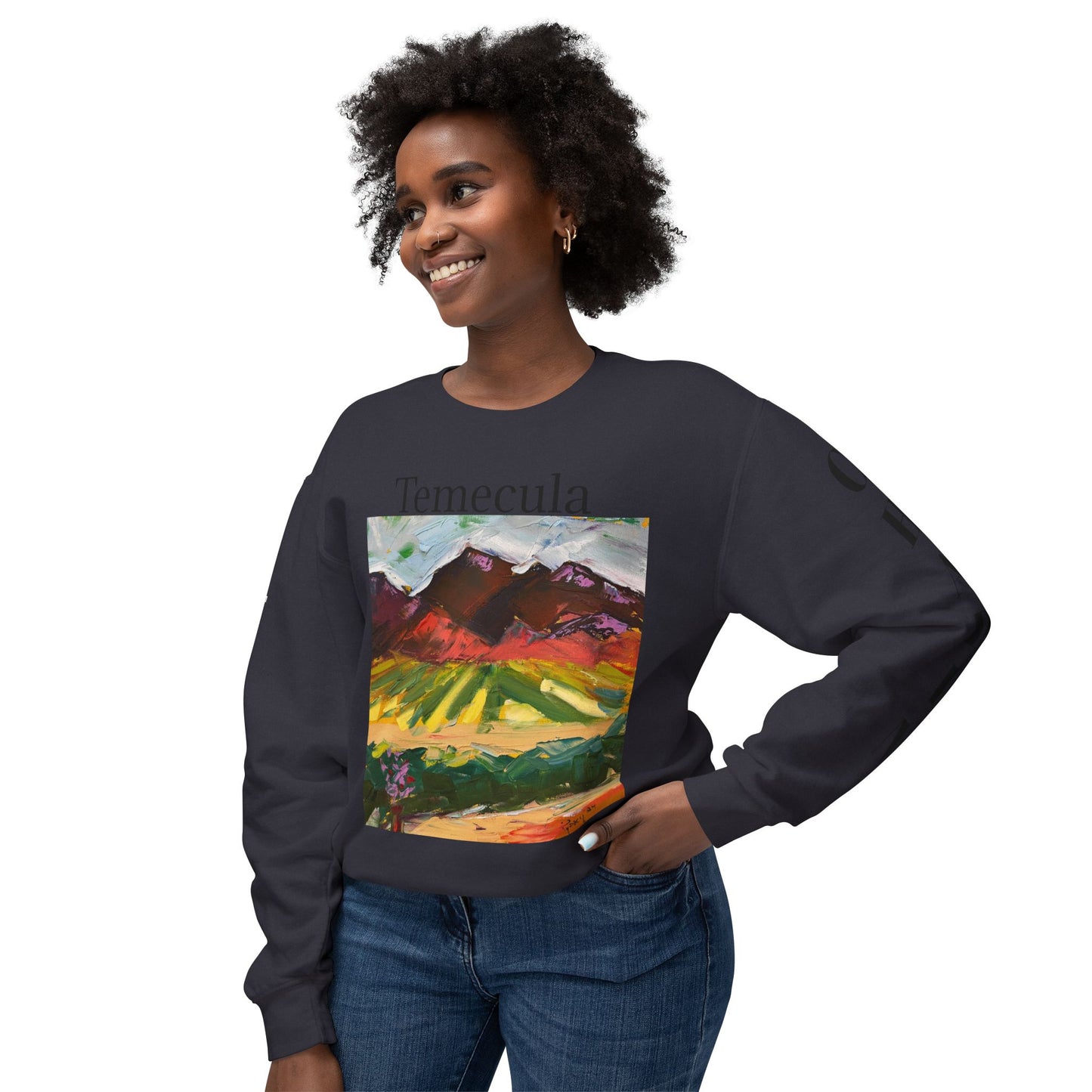 Temecula Mountain View Crewneck Sweatshirt-Unisex