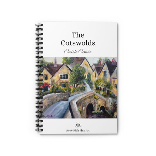 Castle Combe "The Cotswolds" Spiral Notebook