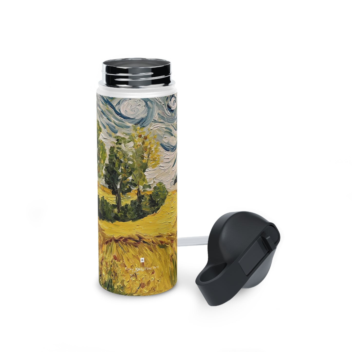 Sunny Day- Stainless Steel Water Bottle, Standard Lid