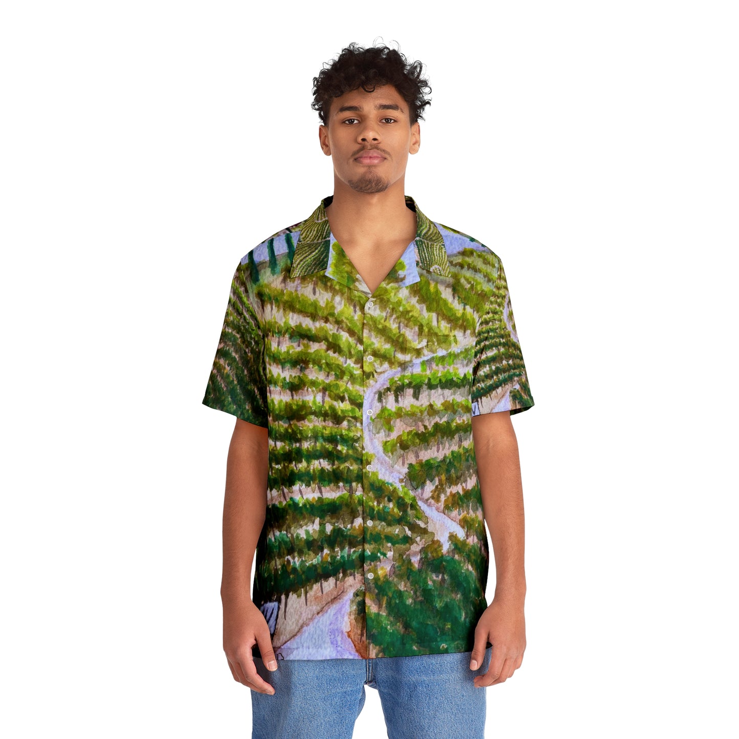 Road to the Villa- Gershon Bachus Vintners GBV Men's Hawaiian Shirt