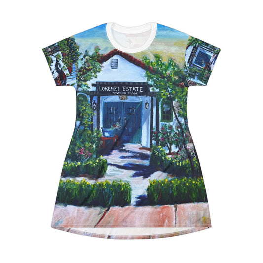 T-Shirt Dress -Lorenzi Estate Tasting Room 2025