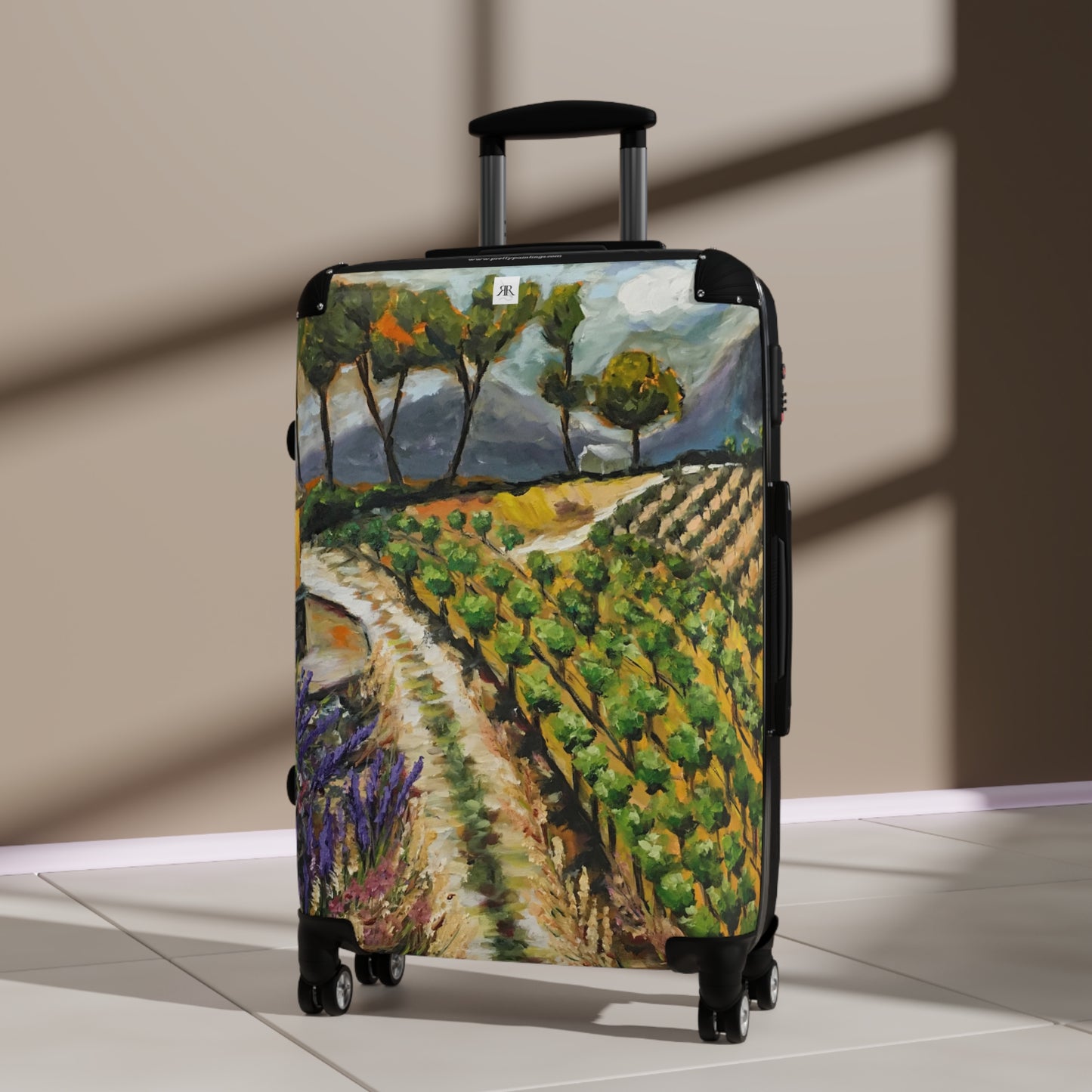 "Summer Vines" Carry on Suitcase (three sizes)