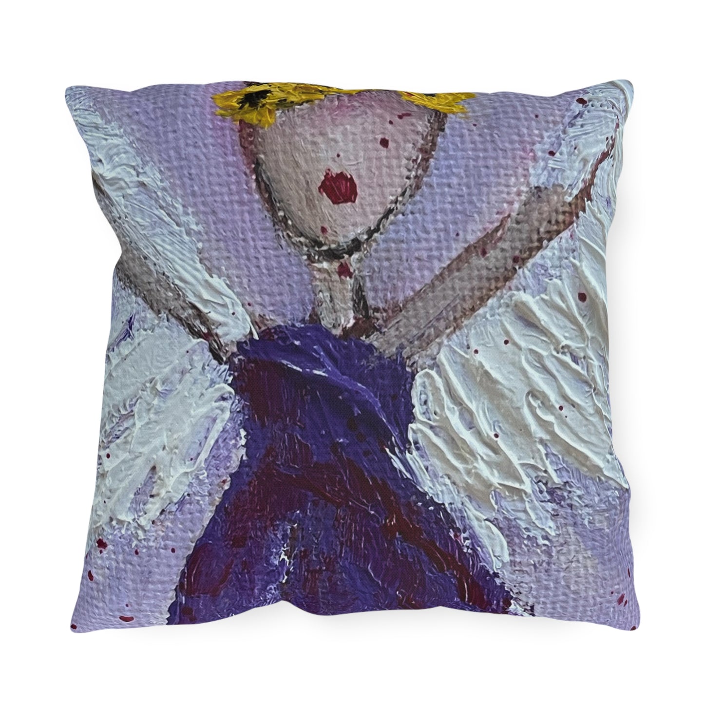 Guiding Angel Outdoor Pillows