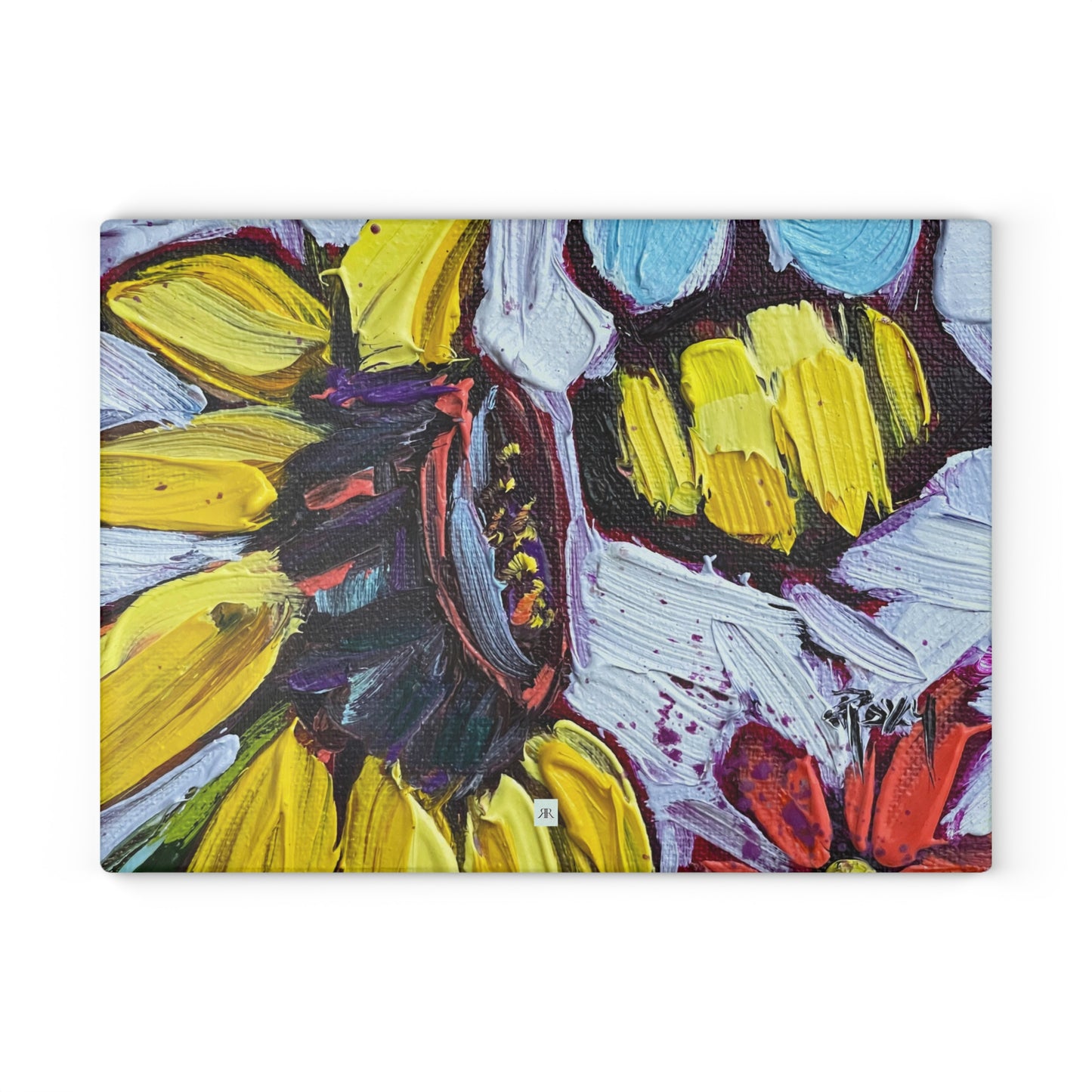 Sun Bee Glass Cutting Board