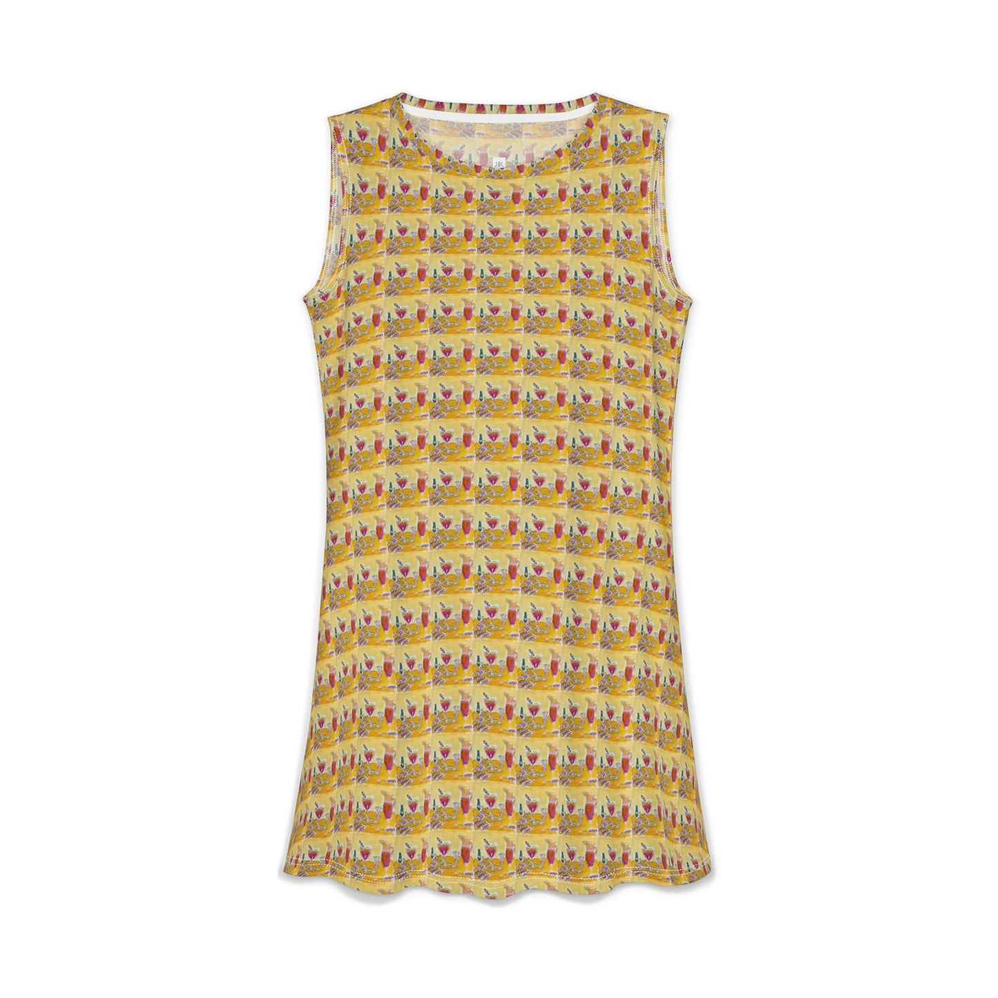 Women's Casual Dress — Light & Comfortable -Prosecco & Lavender