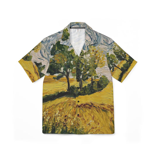 Men's Hawaiian Camp Shirt (AOP)-Sunny Day