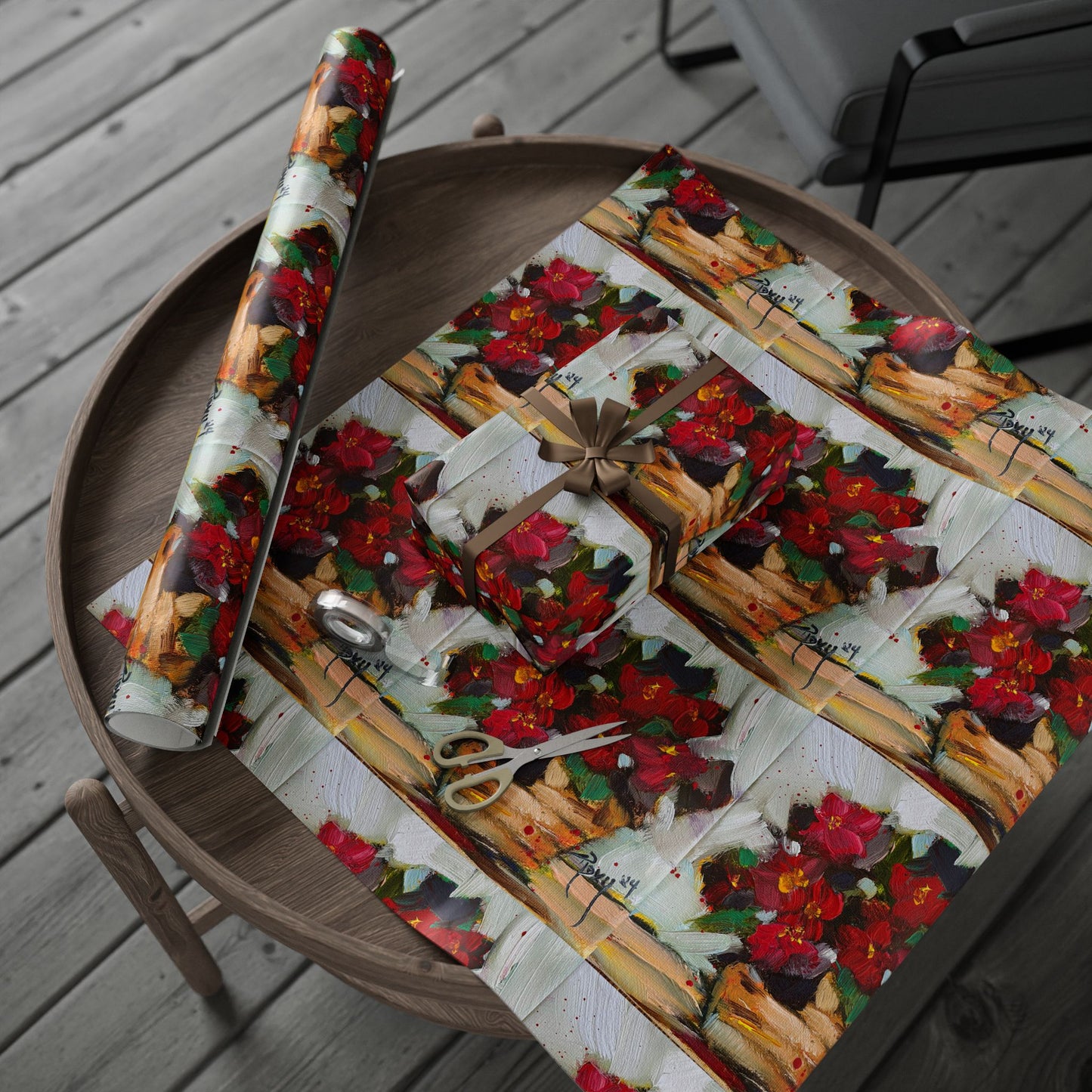 Wax Begonias (3 Sizes) Wrapping Papers