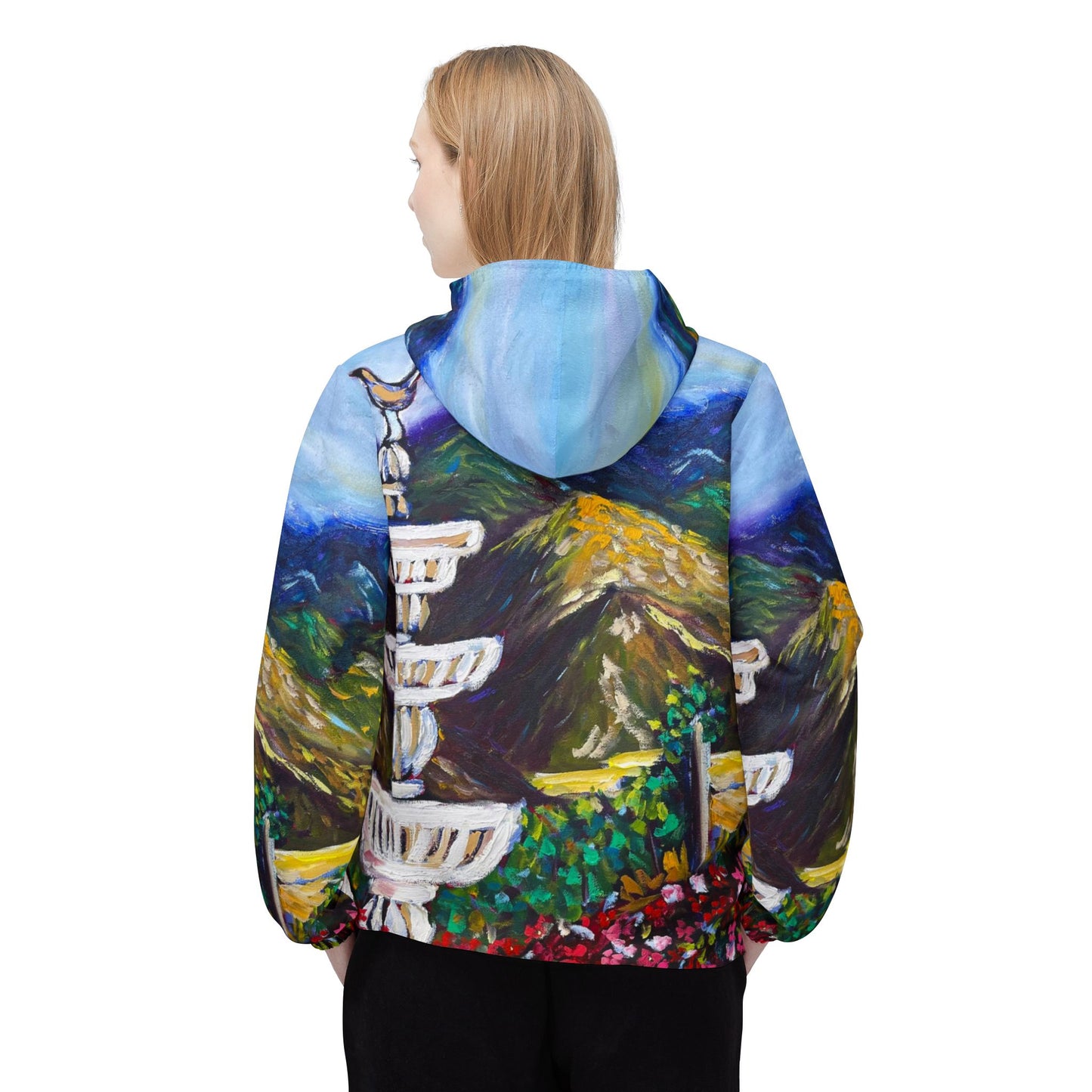 Lightweight Windbreaker Jacket — Fountain Vista at Gershon Bachus Vintners