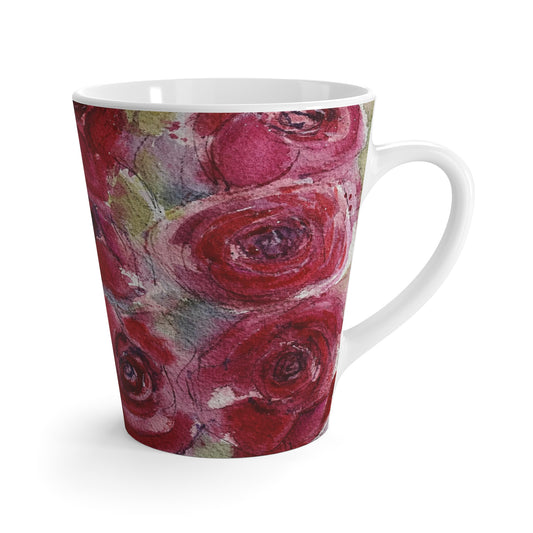 Mug - Red Roses  -Made in and Ships from USA
