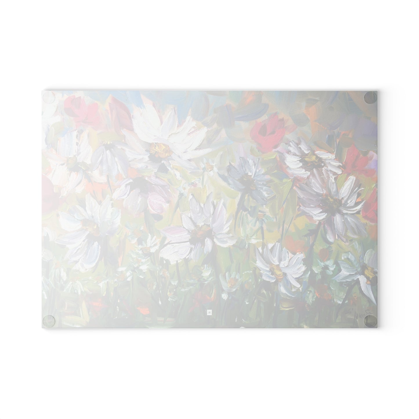 Abstract Daisy Garden Cutting Board