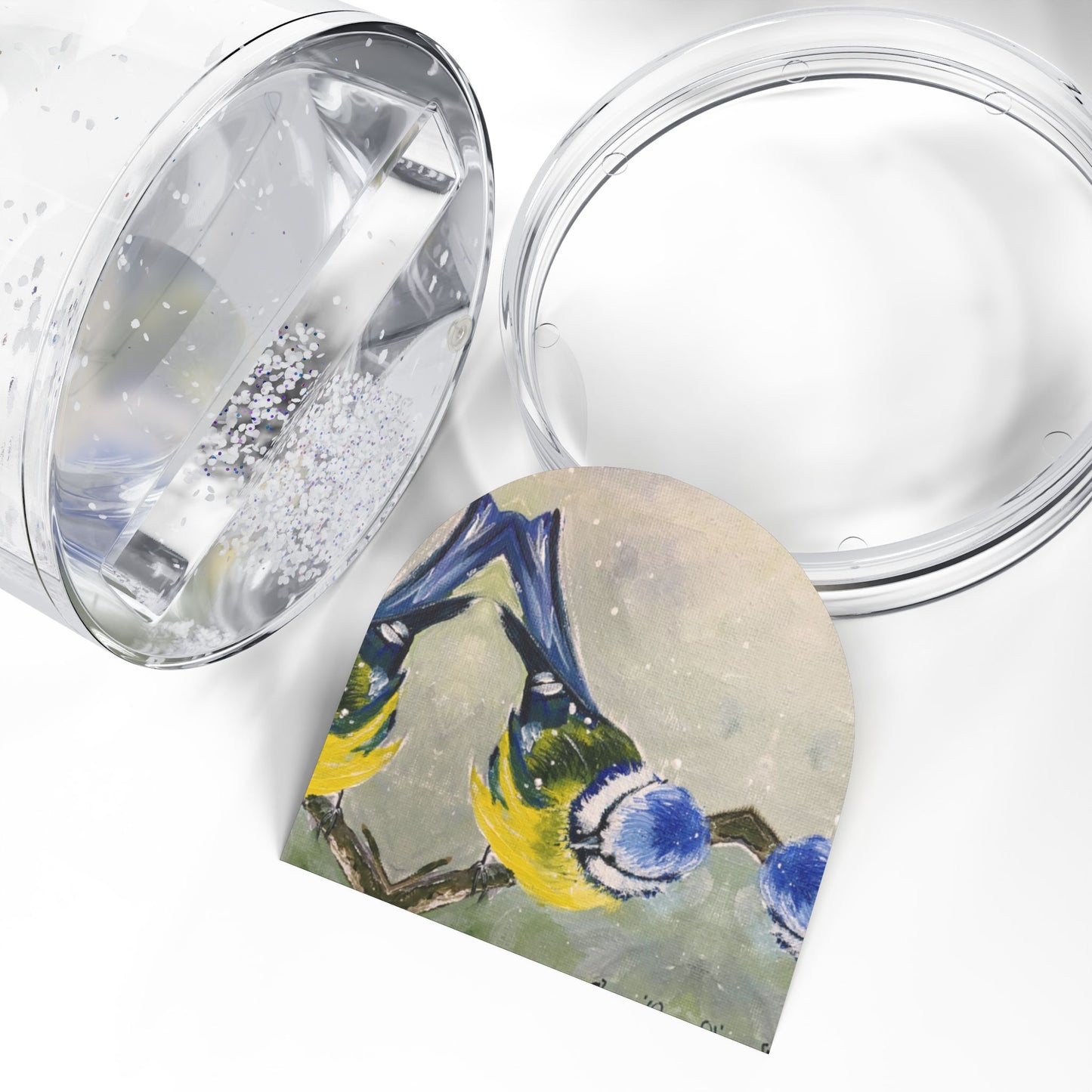 Snow Globe - Blue Tit