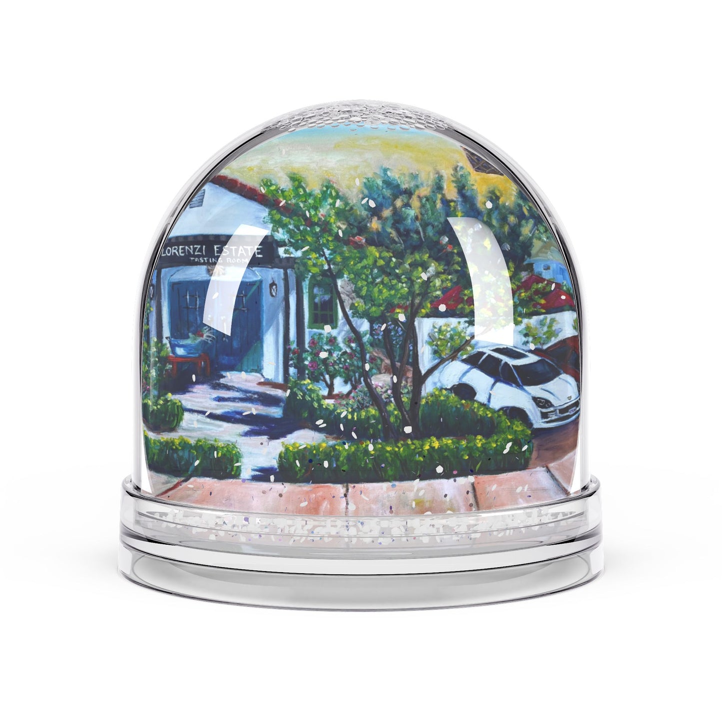 Snow Globe - Lorenzi Etate Winery Tasting Room -Temecula