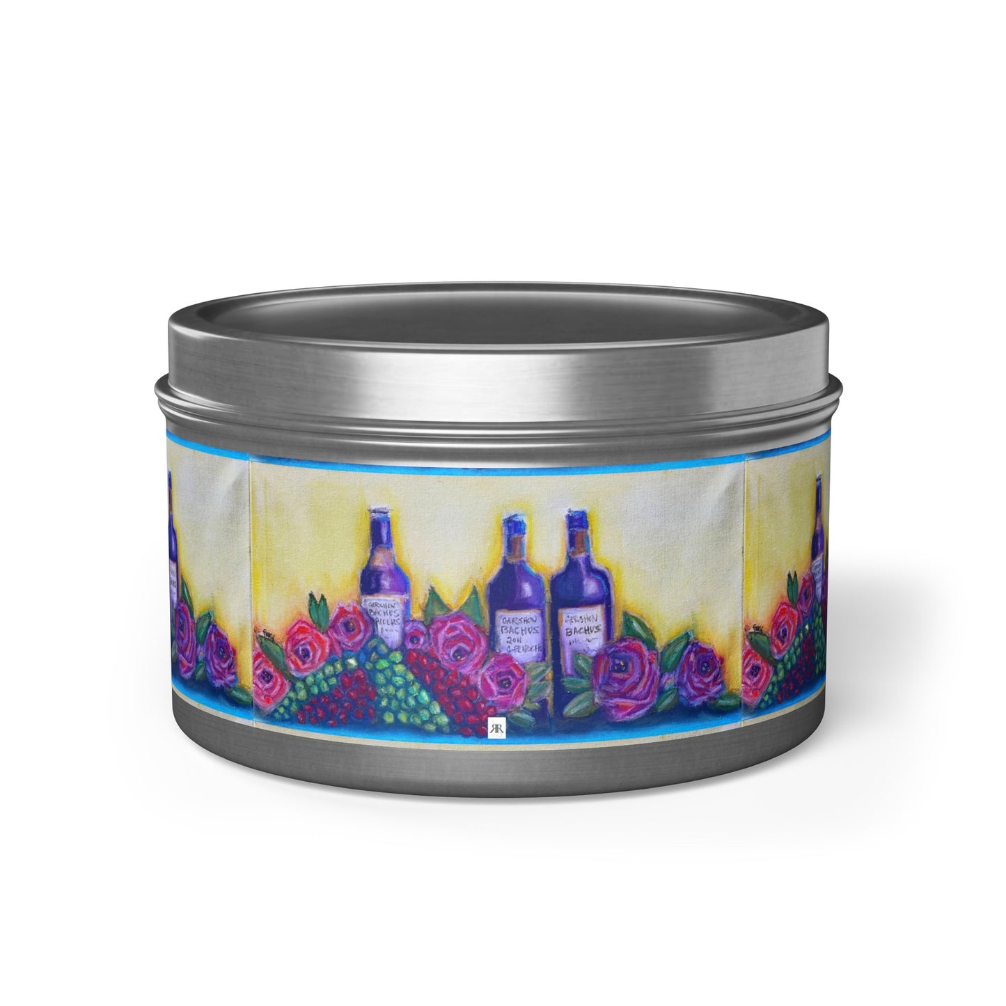 GBV Wine and Roses Tin Candle