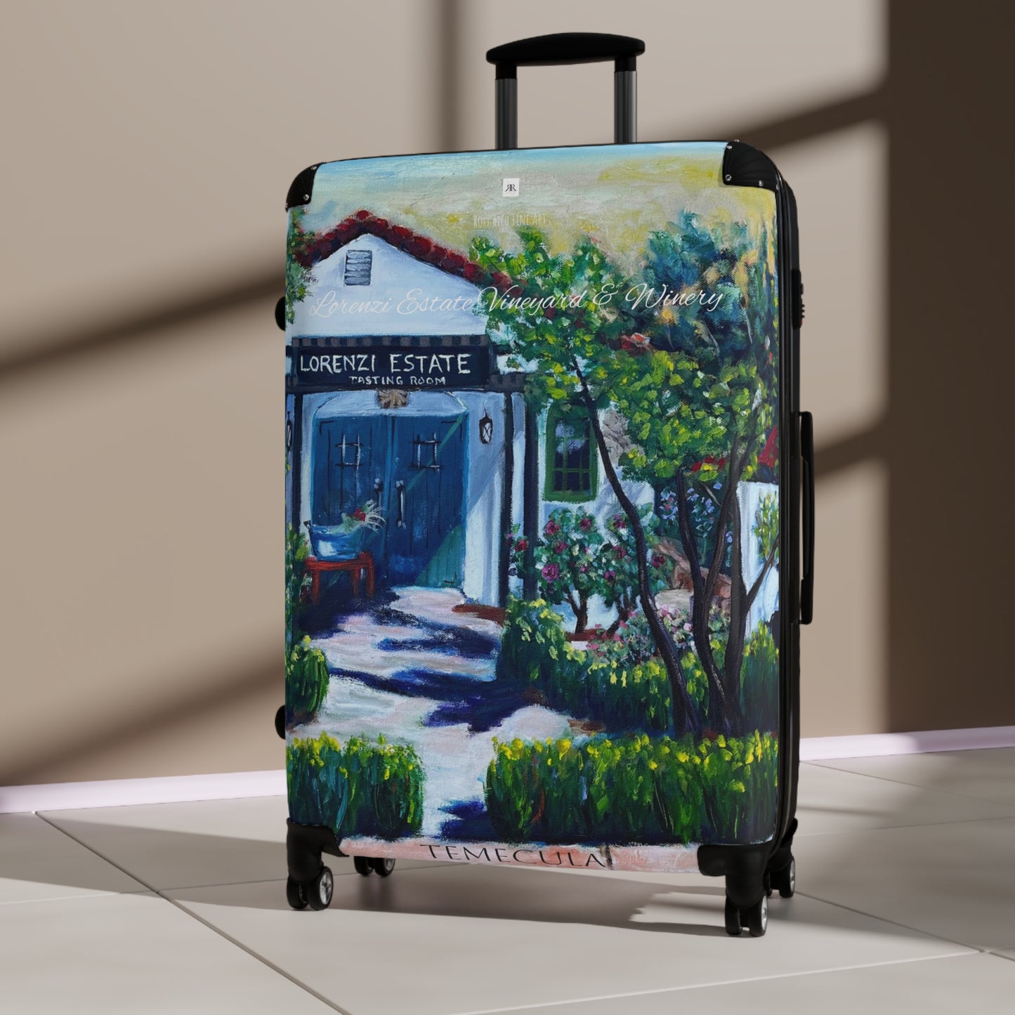 Carry On Suitcase or entire Luggage set - Lorenzi Estate Winery 2024 Full Coverage